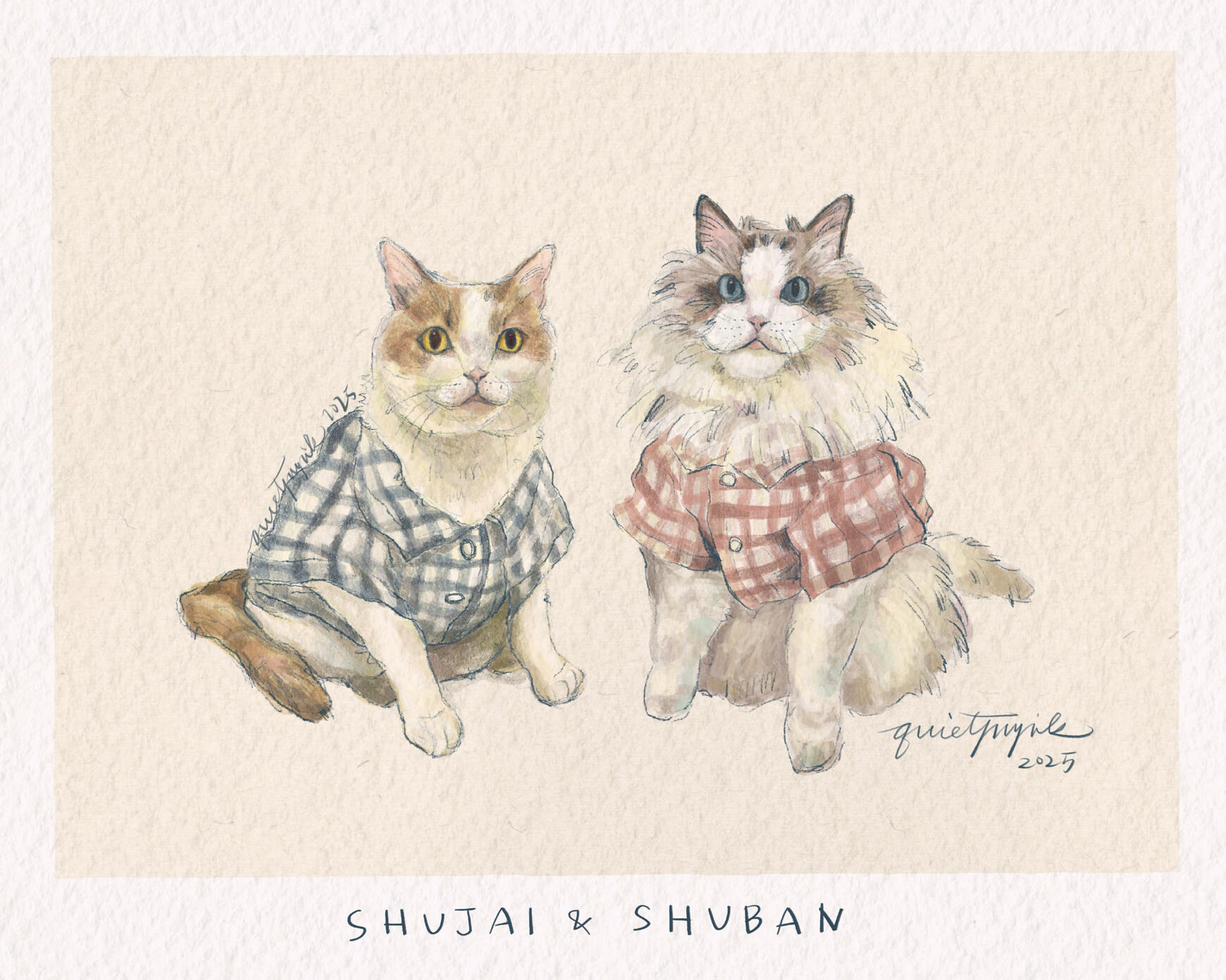2 pets - Fullbody (Horizontal) 2 pets - Fullbody (Horizontal)